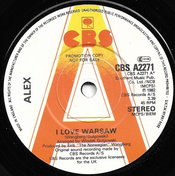 Alex  - I Love Warsaw