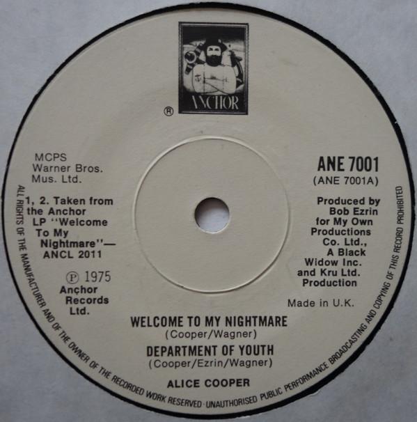 Alice Cooper  - Welcome To My Nightmare
