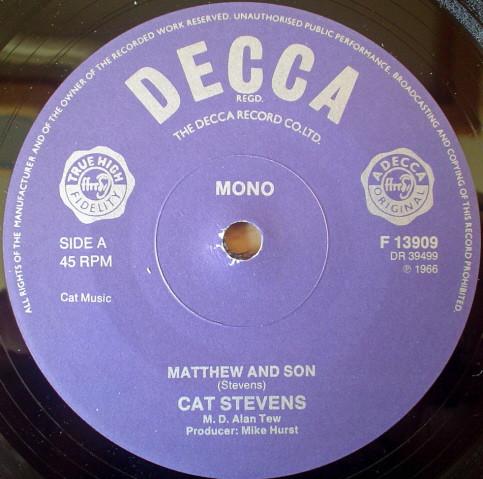 Cat Stevens - Matthew And Son