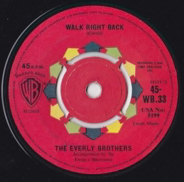 Everly Brothers - Walk Right Back