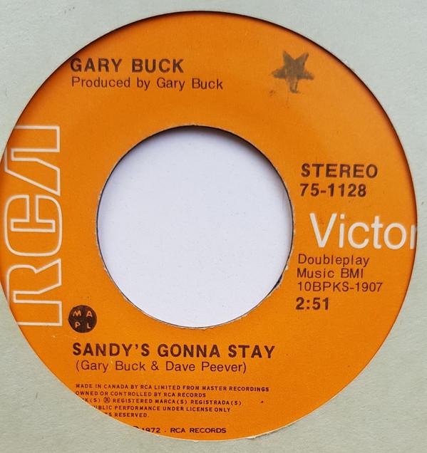 Gary Buck  - National Pastime / Sandy's Gonna Stay