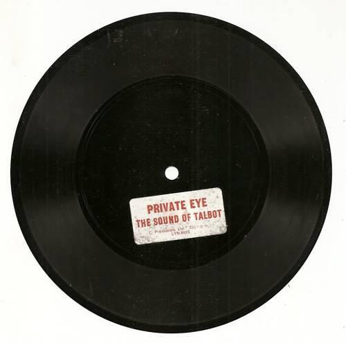 Private Eye  - The Sound Of Talbot