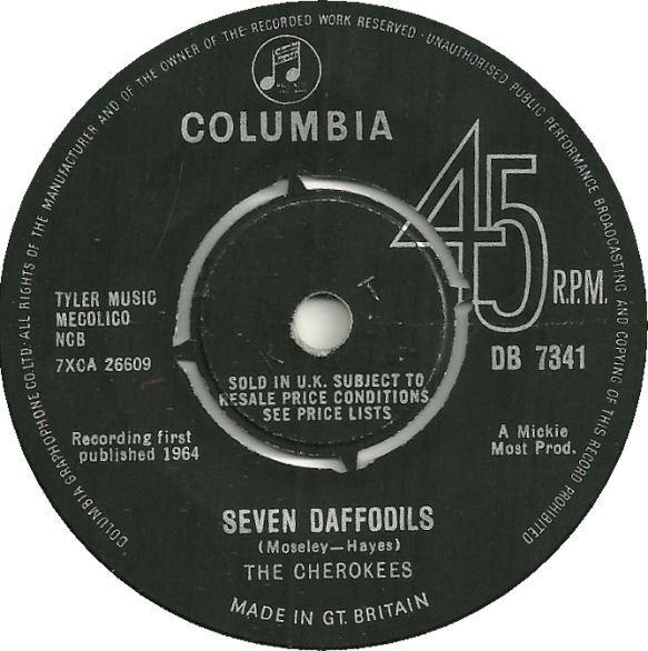 The Cherokees  - Seven Daffodils